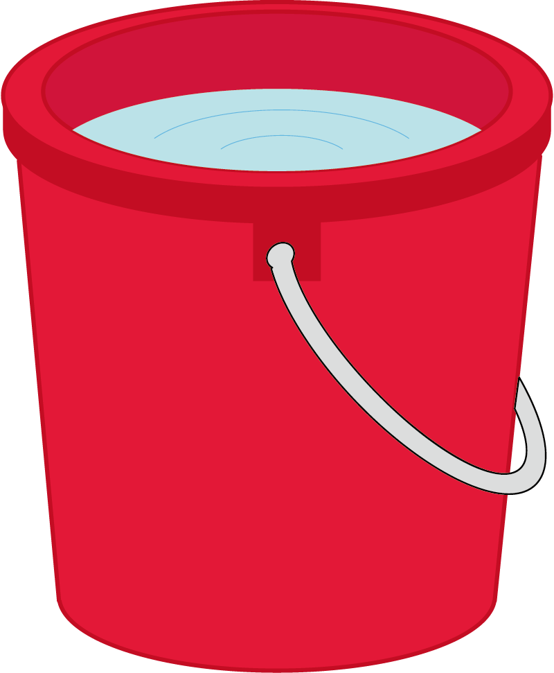 Vector Red Bucket 800*971 Transprent Png Free Download - Vector Red Bucket 800*971 Transprent Png Free Download (800x971)