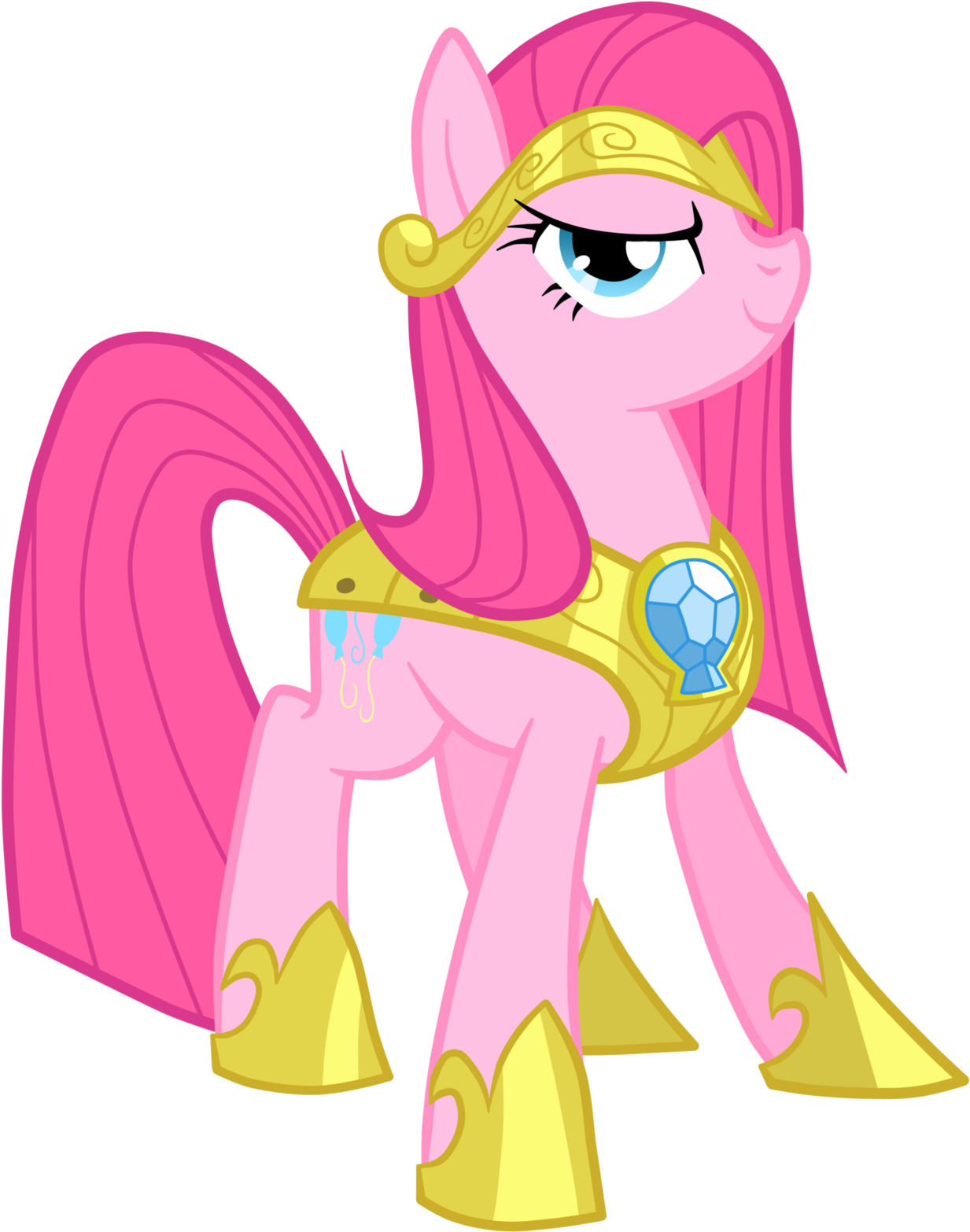 My Little Pony - Mlp Pinkie Pie In Armor (1280x1602)