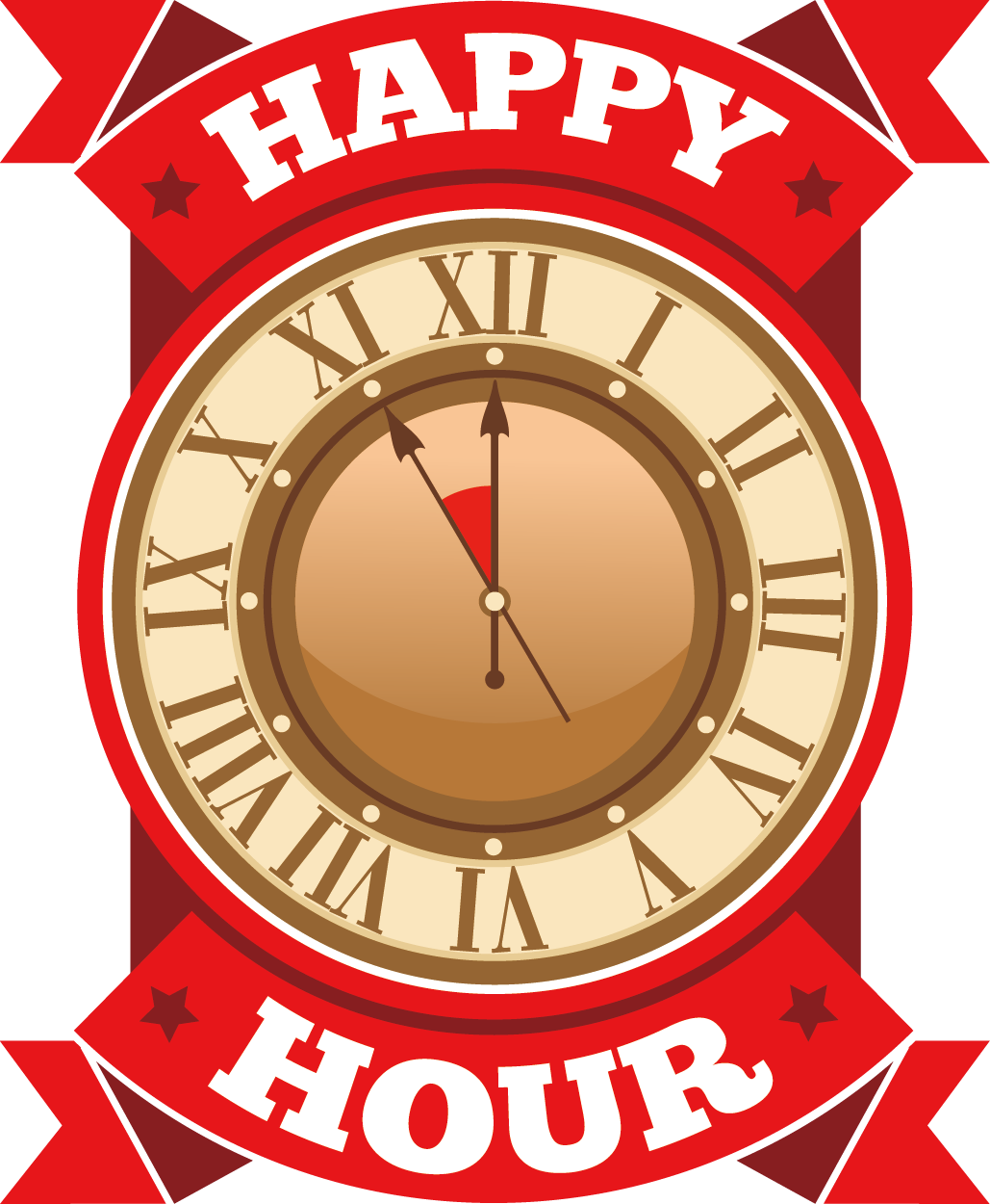 Happy Hour Stock Illustration Label Illustration - Big Brother Eye 2011 (1029x1250)