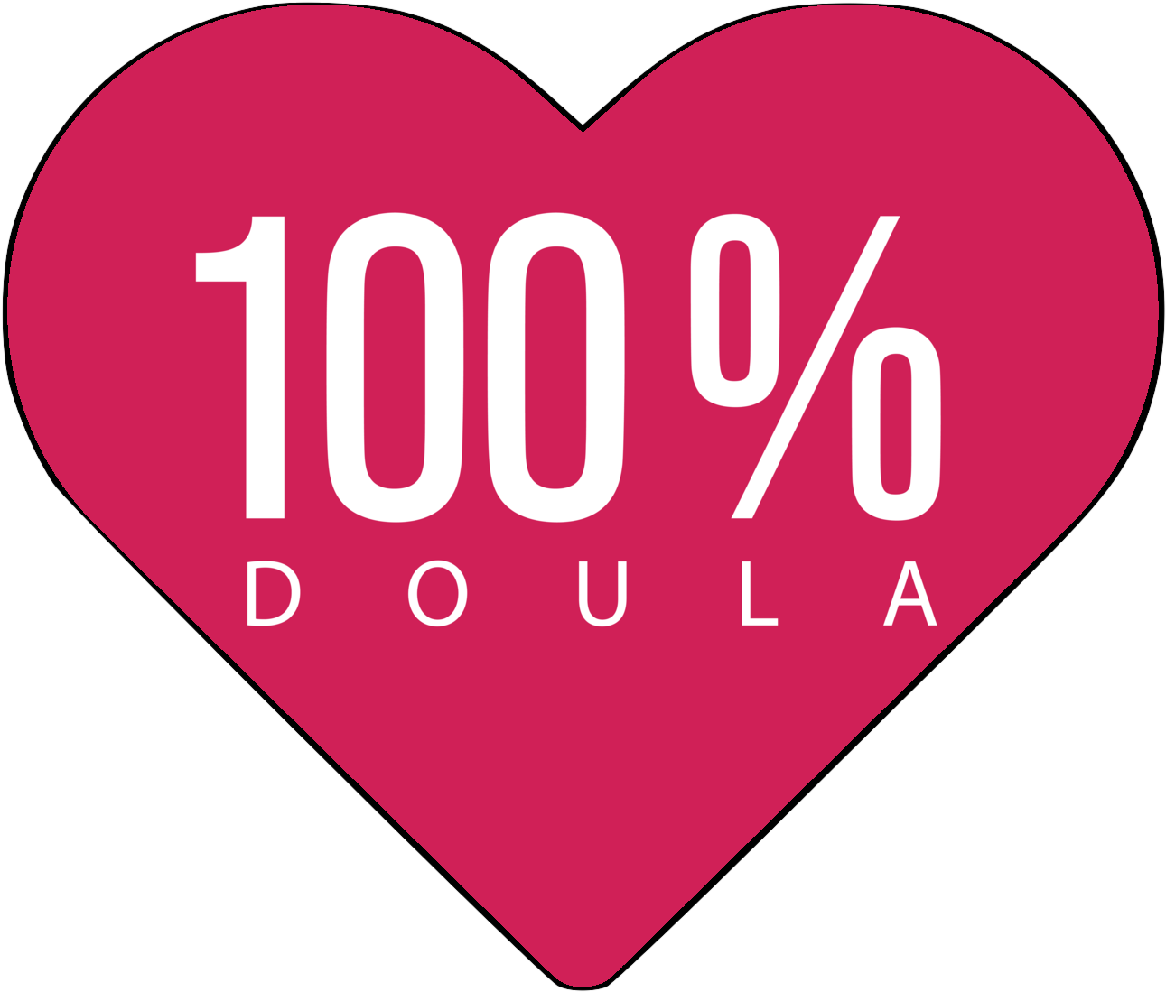 100% Doula Business Training - Heart (1296x1202)