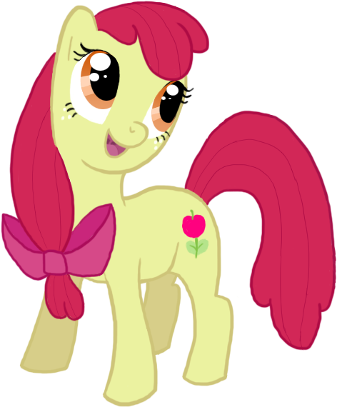 Adult Apple Bloom By Catchman - Cartoon (523x618)