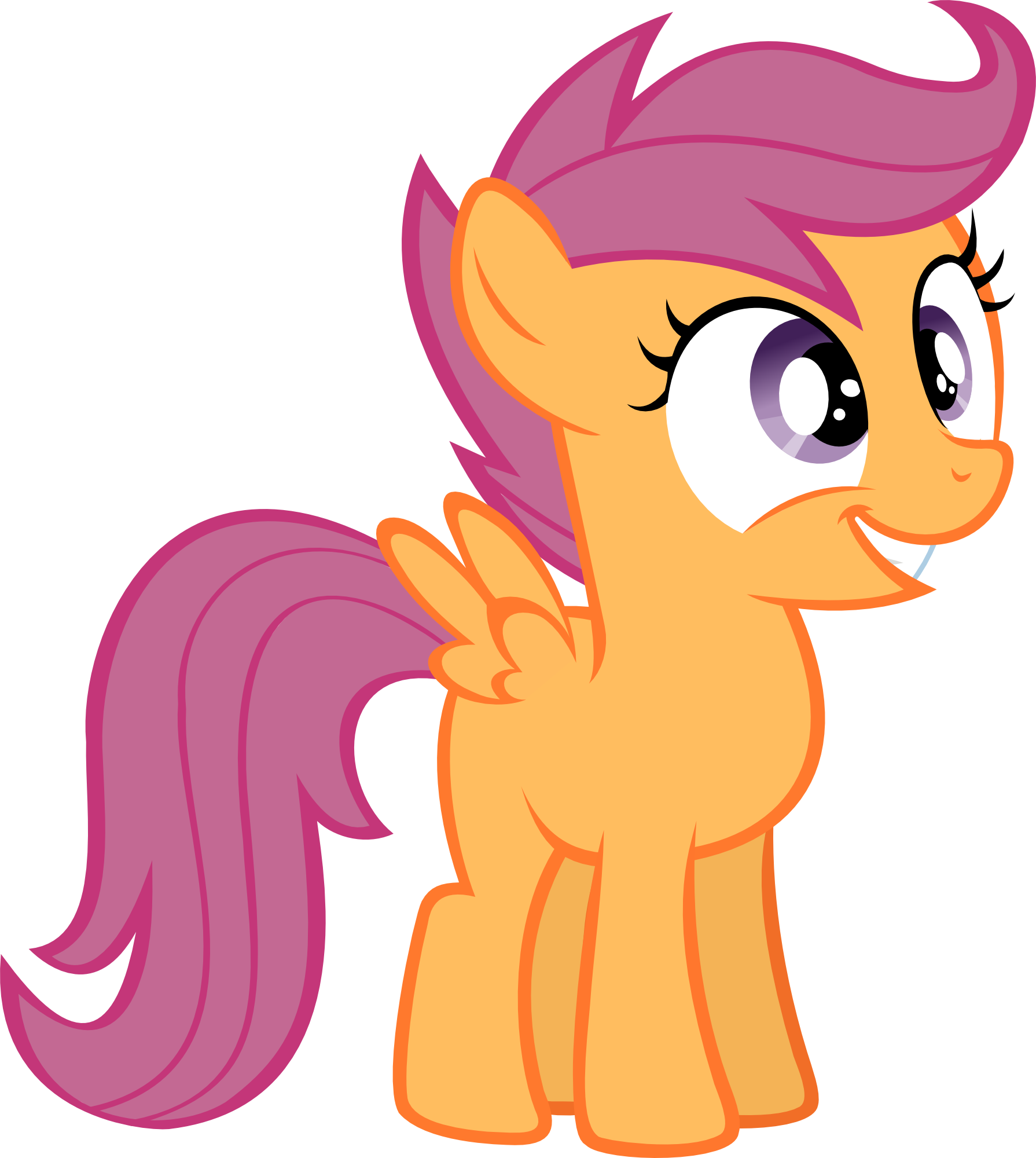 I'm Currently Making One Of Scootaloo In A Resolution - Pony Friendship Is Magic Scootaloo (1790x2000)