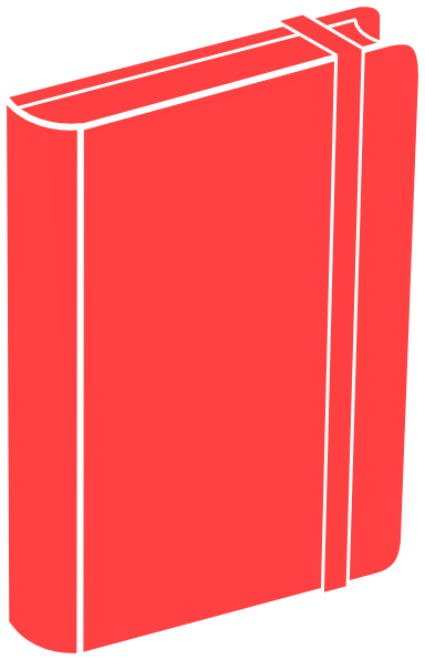 Coral Journal Clip Art At Vector Clip Art - Journal Vector (384x596)