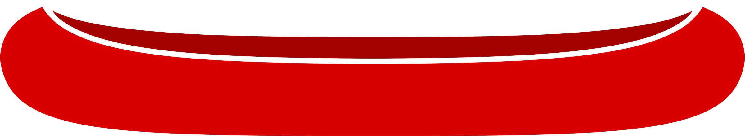 Canoe Clip Art Ideas Medium Size - Canoe Clipart (2400x439)