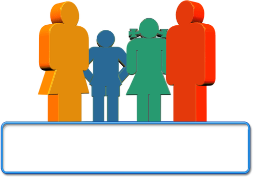 1914 People Free Clipart - Orientacion Familiar (500x350)