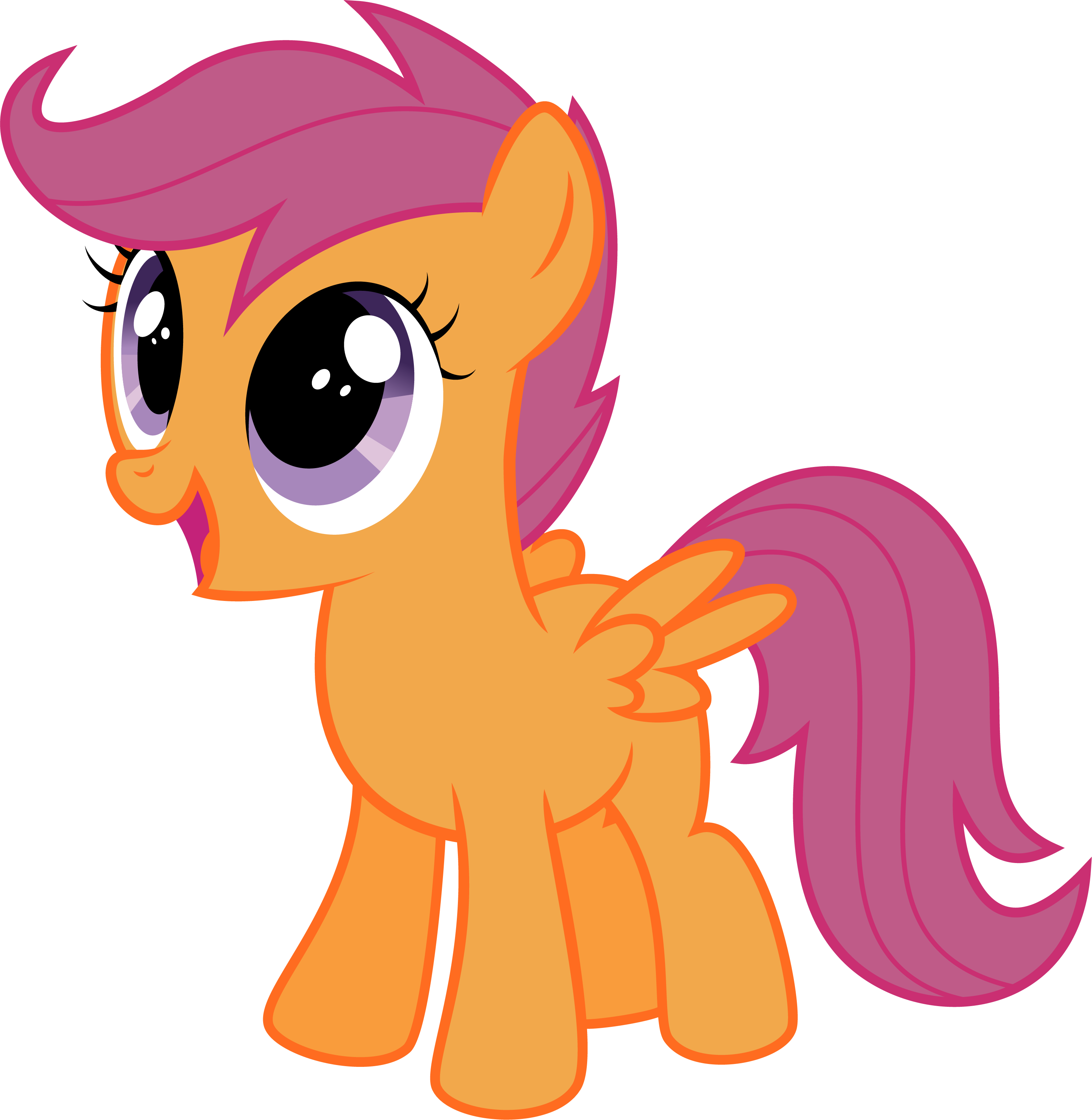 Ivanspacebiker 3 0 Happy Scootaloo By Ivanspacebiker - My Little Pony Scootaloo Gif (3000x3077)