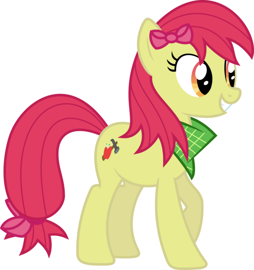My Little Pony Cutie Mark Crusaders Grown Up - Mlp Apple Bloom Grown Up (900x955)