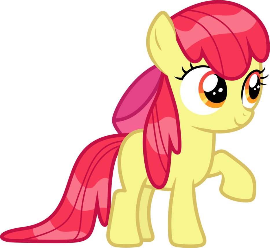 Wet Mane Applebloom By Kishmond - Mlp Apple Bloom Wet Mane (933x857)