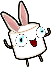 Bunny Clipart Chubby - Lyrics (600x346)