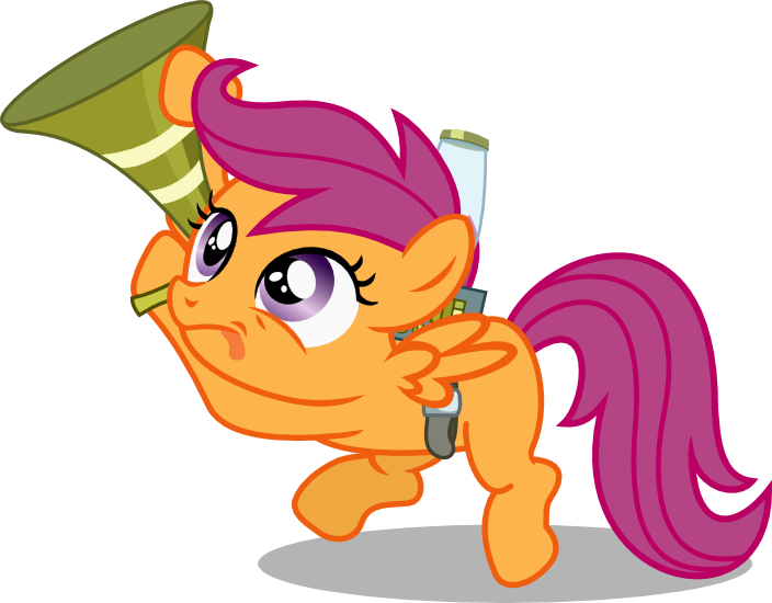 Pest Pony Scootaloo By Seahawk270 - Cartoon (704x550)