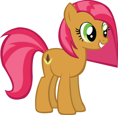 My Little Pony Friendship Is Magic Wallpaper With Anime - Babs Seed Cutie Mark (397x388)