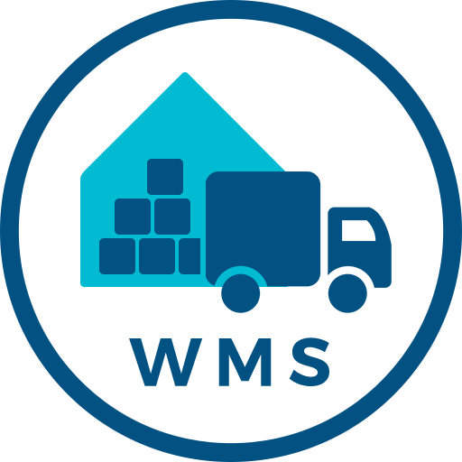 Warehouse And Inventory Management Integrated Tools - Warehouse Management System Wms Logo (512x512)