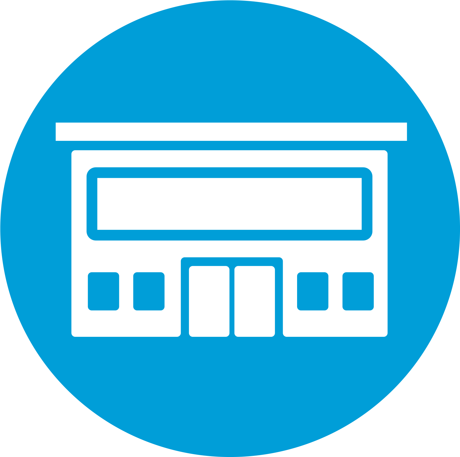 Warehousing Management - Event Icon Png Blue (1600x1600)