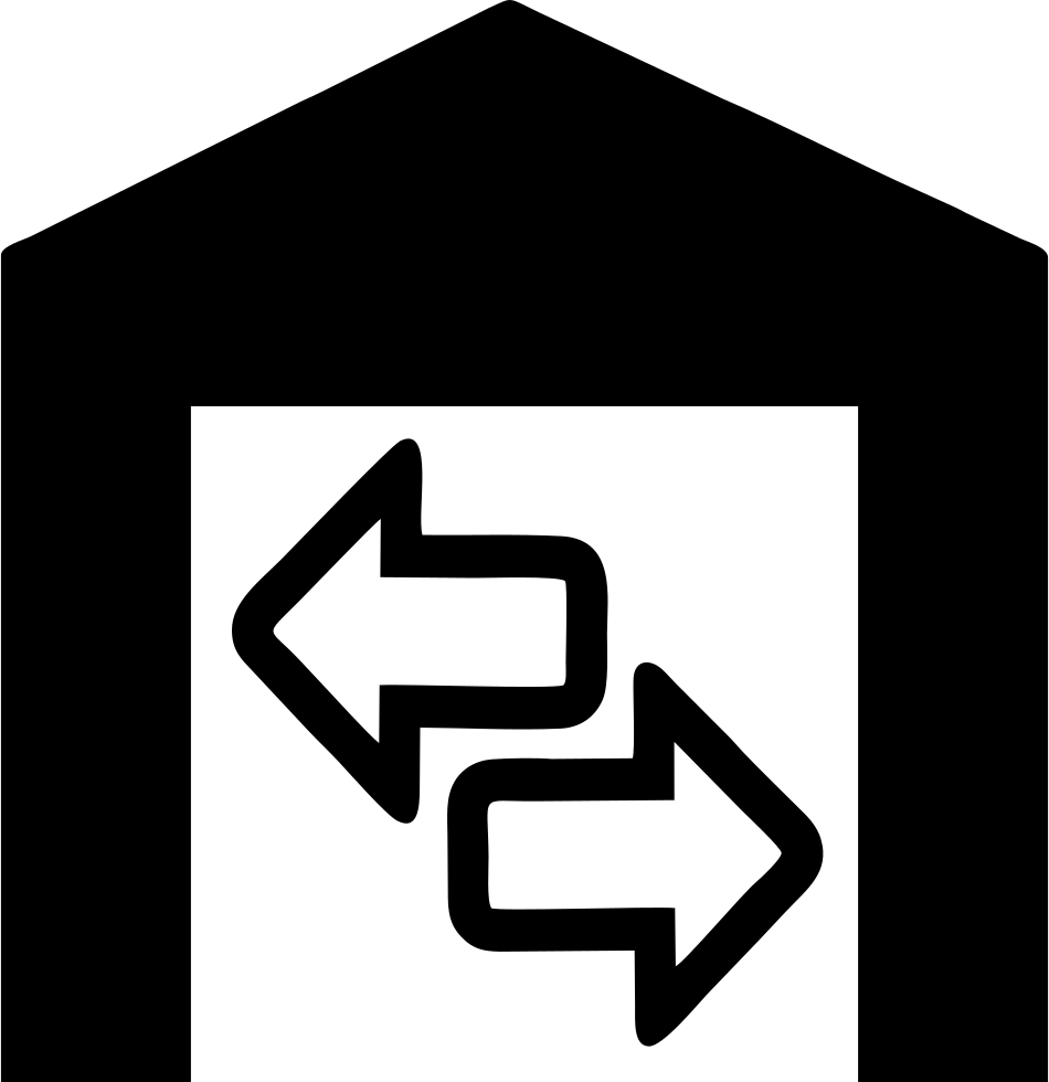 Warehouse Comments - Warehouse Icon Png Black (950x980)