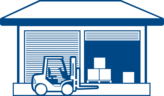 Wholesale Distribution - Icon-warehouse - Pharmaceutical Warehouse Icon (550x324)