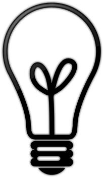 Affordable Bulb Clipart Icon White Pencil And In Color - Benq 5j.j5405.001 Replacement Lamp (512x512)