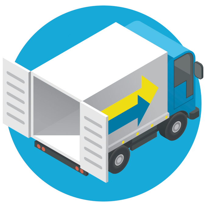 A Retailer's Distribution, Warehousing And Logistics - Truck (680x679)