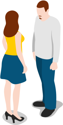 Talking, Meeting, Conversation, People, Persons Icon - Grupo De Personas Hablando Png (341x512)