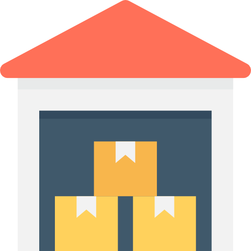 Warehouse Free Icon - Warehouse Icon (512x512)