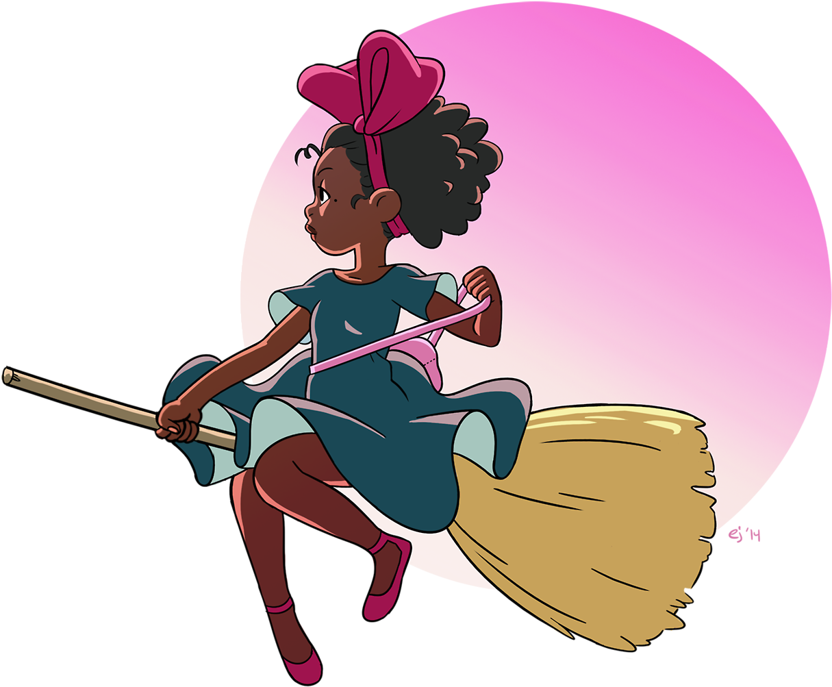 Pastel Ribbons, Jonesypop - Kiki Delivery Service Art (1280x1051)