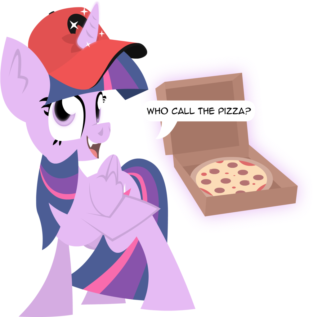 Zvn, Cap, Female, Hat, Mare, Pizza, Pizza Delivery, - Cartoon (1027x1024)