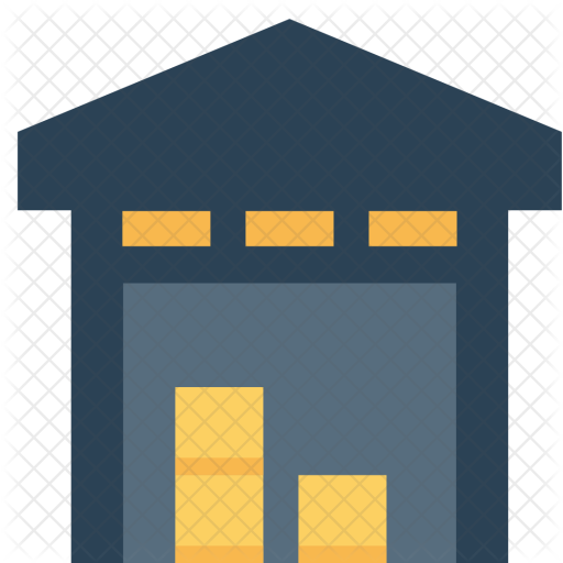 Delivery, Transport, Warehouse, Godown, Storage, Storehouse - Warehouse (512x512)