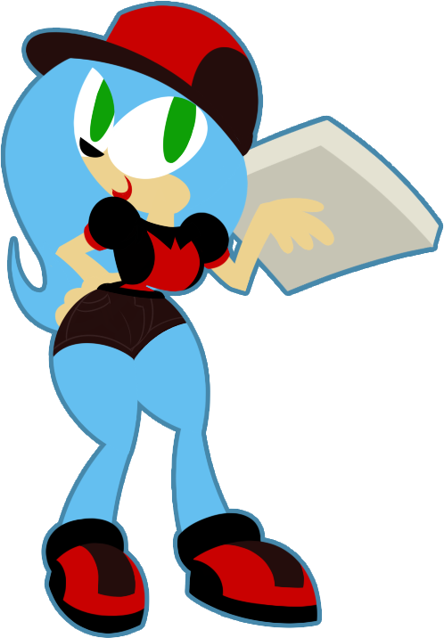 Delivery Girl By Frost-lock - Cartoon (498x716)