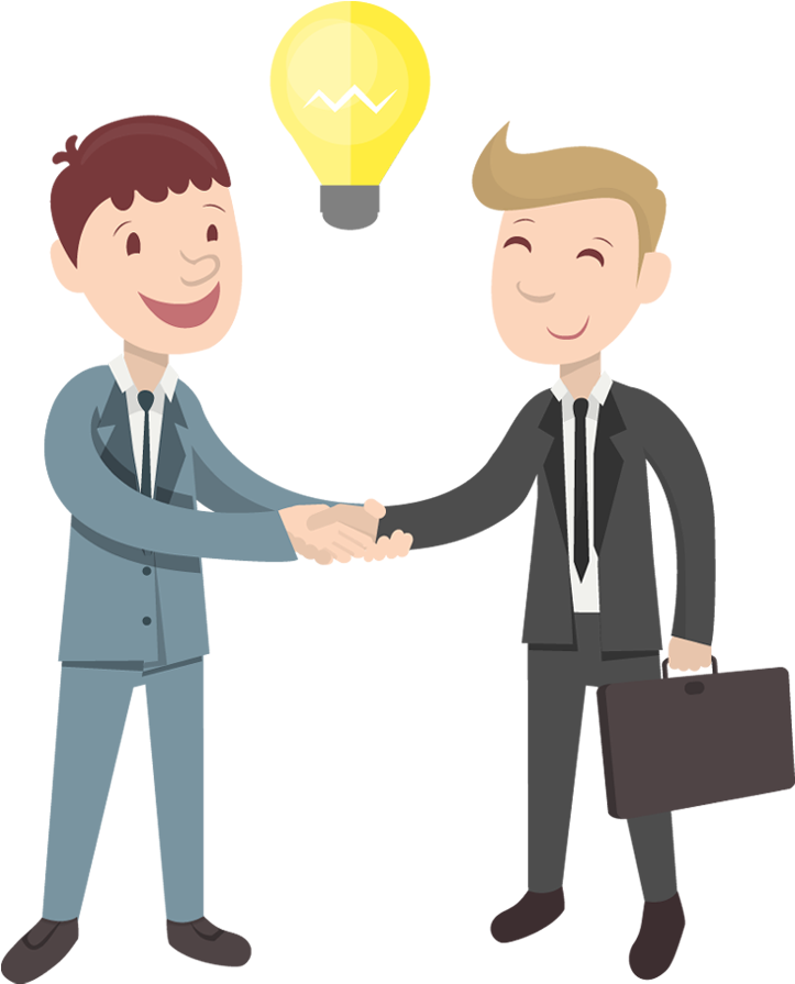 Cartoon Handshake Clipart Collection - Cartoon Shaking Hands Png (750x900)