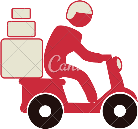 Logo Courier Service - Hotel Free Home Delivery (550x550)
