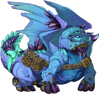 I Was Gonna Call Her The Beast But Seeing How She's - Flight Rising Snapper Art (350x350)