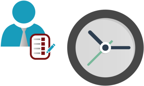 Timesheet Management, Timesheet Management System - Leave Management Icon Png (500x300)