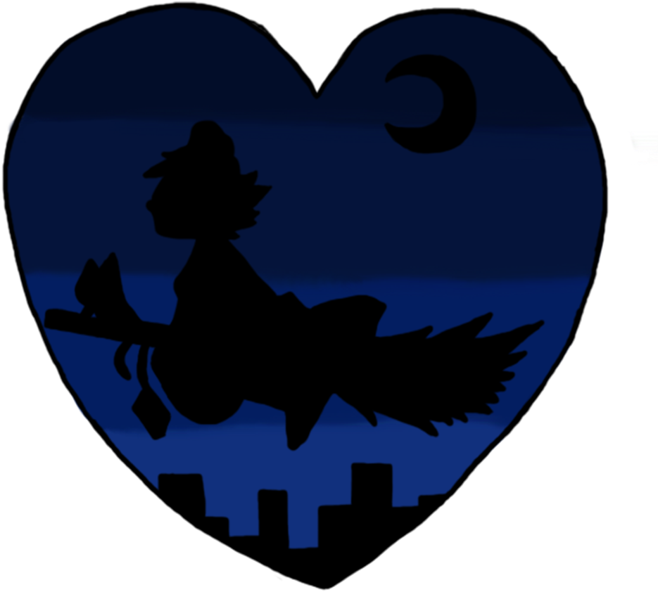 Kiki's Delivery Silhouette By Urianity Kiki's Delivery - August 10 (1024x908)