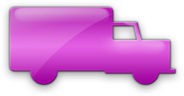 Purple Truck Cliparts - Purple Truck In Cartoon (420x420)