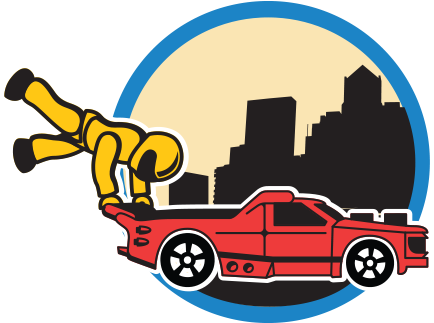 Hot Wheels Clipart Cartoon - Hot Wheels - Bone Shaker: Hw Daredevils #7/10 - #208/365 (504x330)