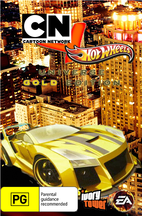 Cartoon Network X Hot Wheels Universe Gold Edition - Hot Wheels Acceleracers Cartoon Network (926x740)