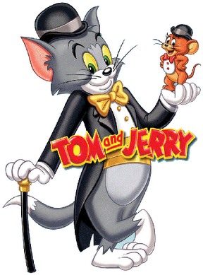 Tom And Jerry Cartoon Clip Art Images Are On A Transparent - Tom Y Jerry Png (400x400)