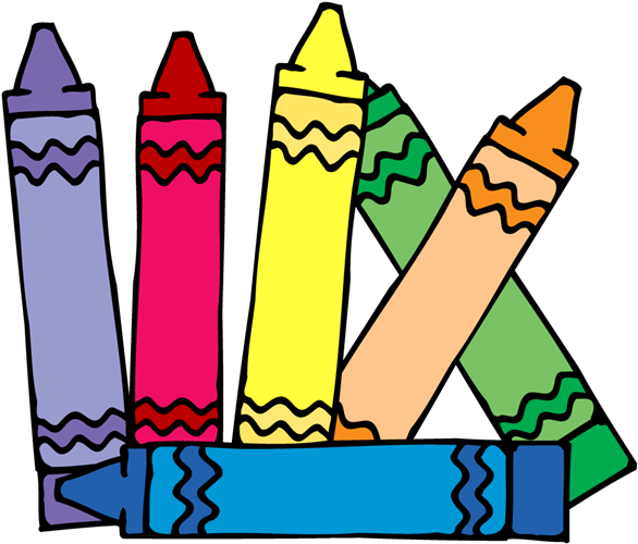Crayon Clipart Pre K - Pre K Clipart (600x515)