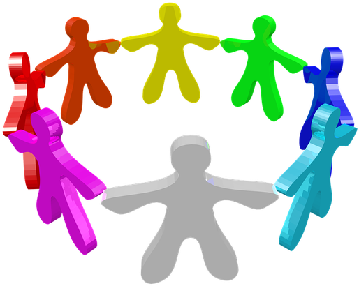 Clip Art For Buzz - Community Groups (602x502)