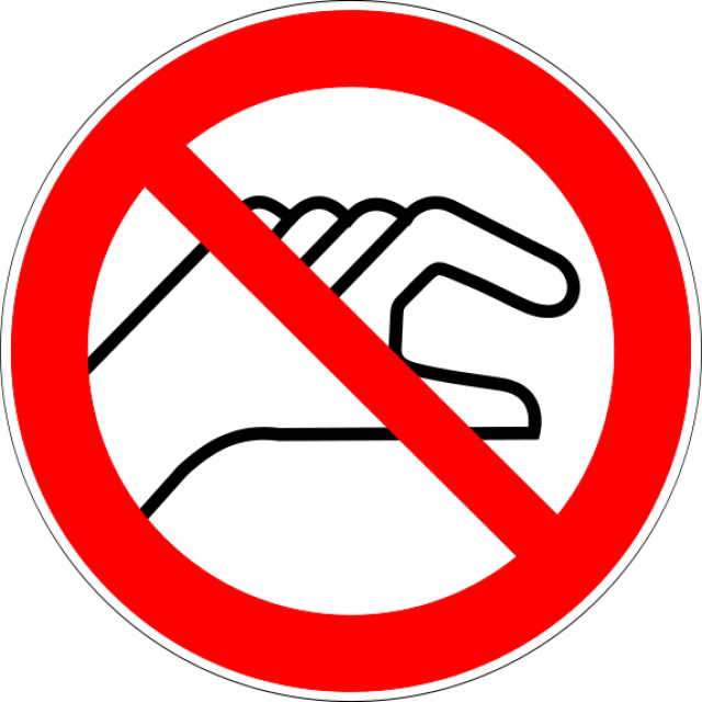 Explore Science Lab Safety, Science Labs And More - Keep Your Hands To Yourself (640x640)