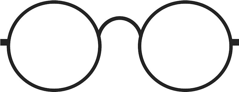 70's Glasses Rubber Stamp - Rubber Stamp (800x800)