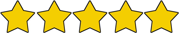 5 - 5 Star Ratings Png (800x211)