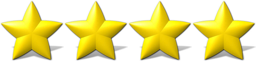 We're Really Excited At Hobbnobb To Have Our App Reviewed - Star Icon (1024x256)