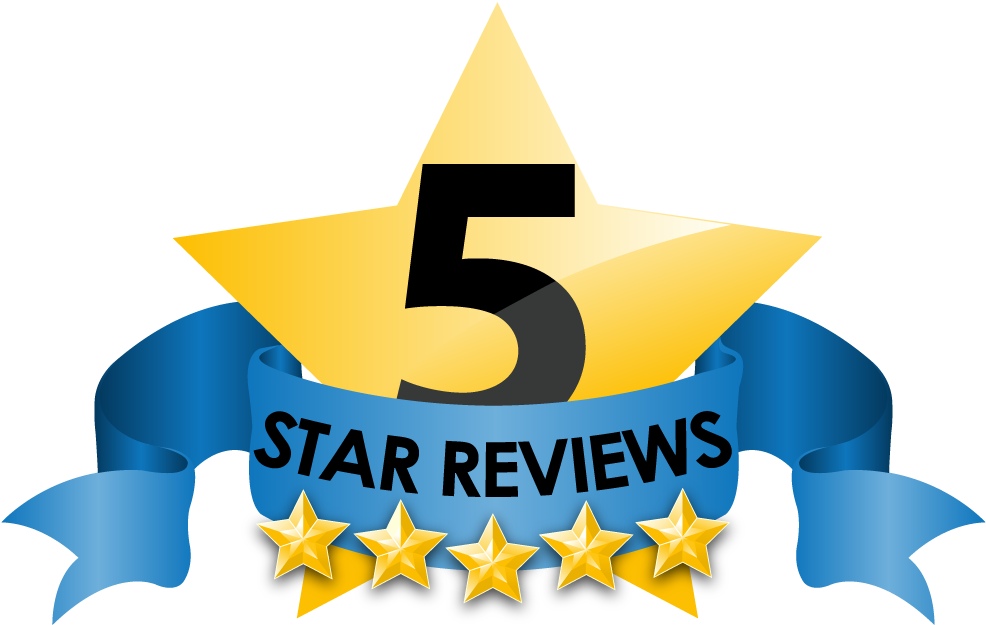 Google - Five Star Review Png (1009x708)