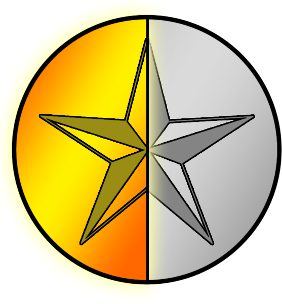 5 Out Of 5 Stars - Circle (600x600)