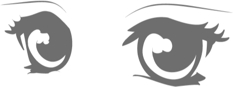 Anime Eyes Transparent Tumblr Pictures To Pin On Pinterest - Manga (500x250)
