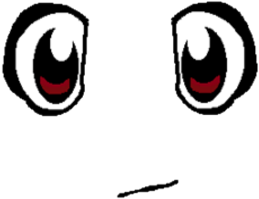 Vip Red Anime Eyes - Cartoon (420x420)