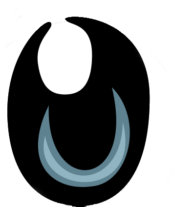 Anime Eye Texture By Ruuruu-channie - Black Circle (393x451)