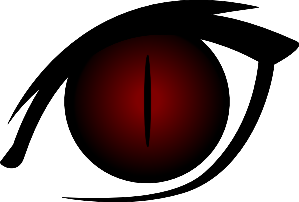 Devil Eyes Clip Art (600x405)