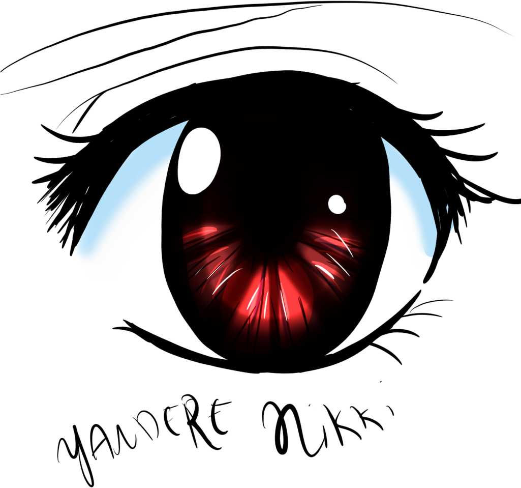 Anime Eyes By Lofi-senpai - Illustration (1024x1069)