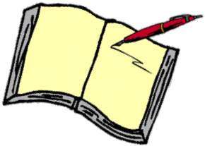 Membership Team - Book And Pen (379x381)